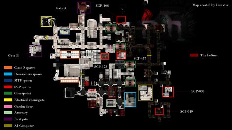scp containment breach map